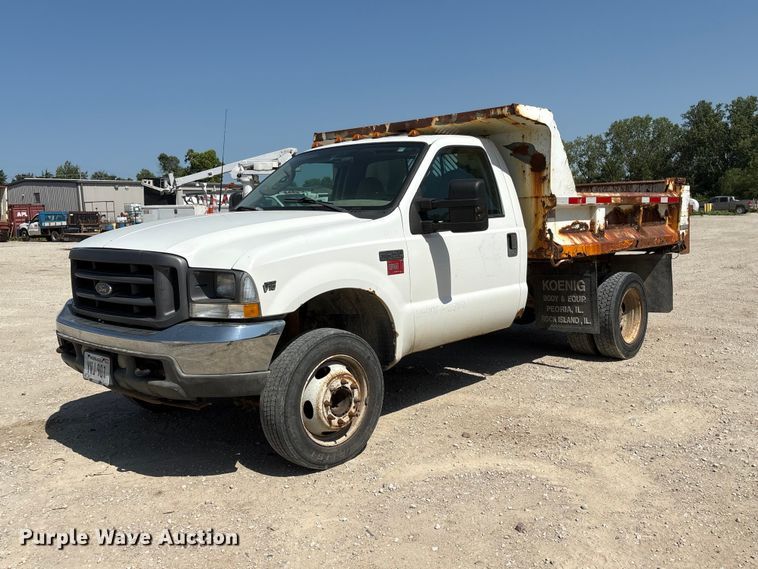 2004 Ford F450 Super Duty dump truck - EI5940