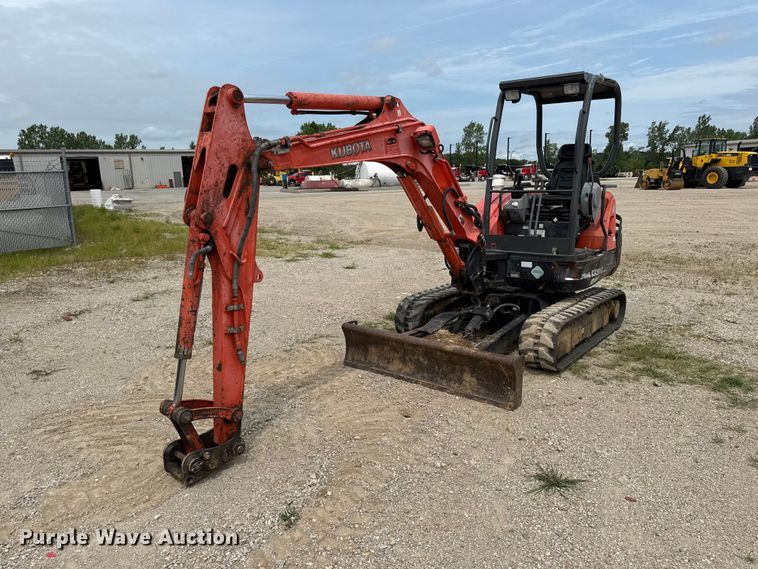 2013 Kubota KX91-3 mini excavator - EN0348