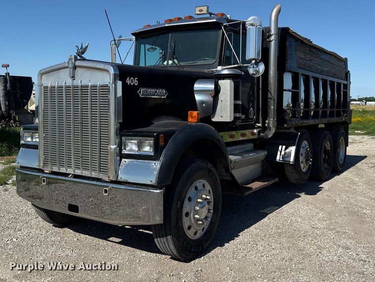1985 Kenworth W900 dump truck - EN0418