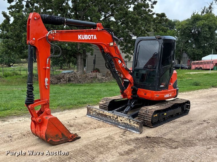 Kubota U50-4 mini excavator - EO4348
