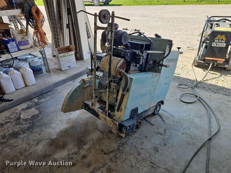 Target Pro 35 III concrete saw - EO8562