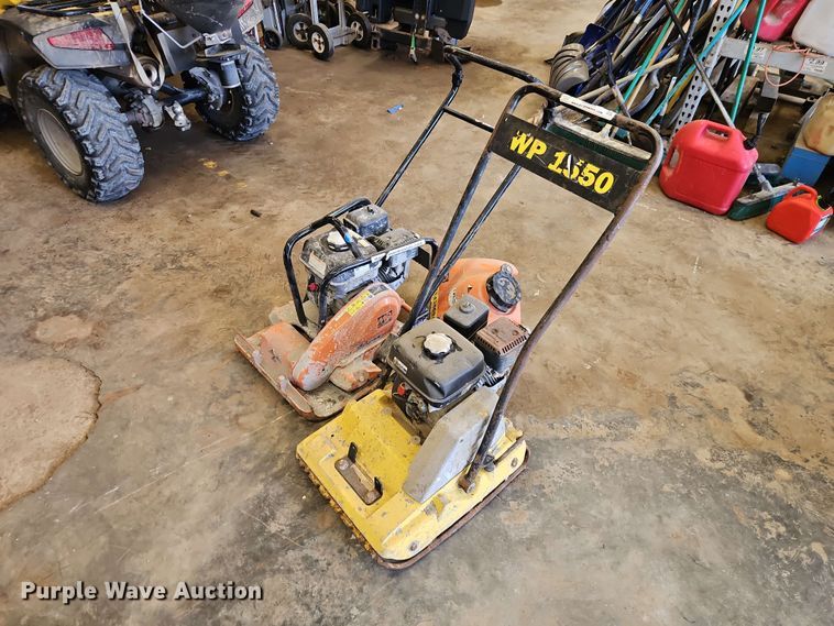(2) plate compactors - EO8565
