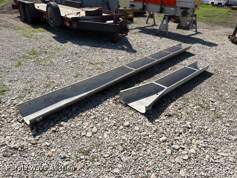 (2) concrete chutes - EO8609