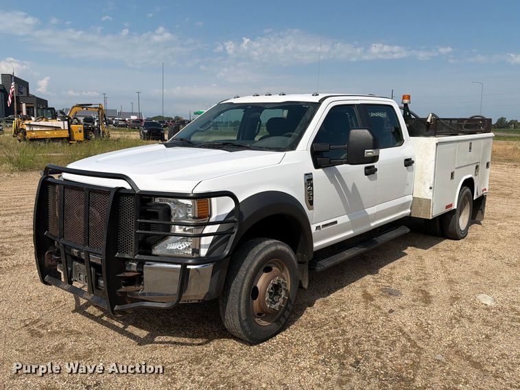 2020 Ford F450 Super Duty Crew Cab utility / service truck - ER1821