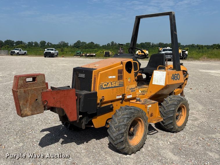 1995 Case 460 cable plow - ER3076