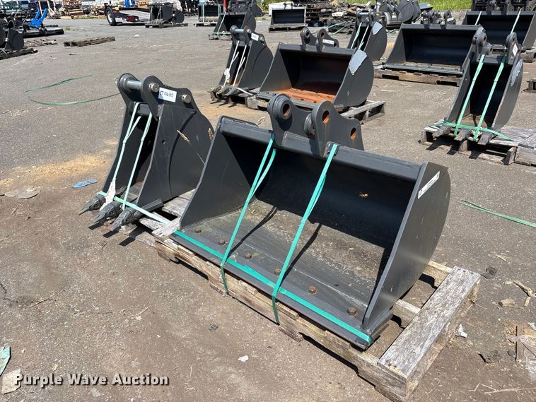 (2) CNH Industrial CNH33.37 excavator buckets - ET0630