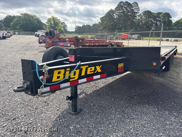 2026 Big Tex 22PH-20BK+5MR equipment trailer - ET2222