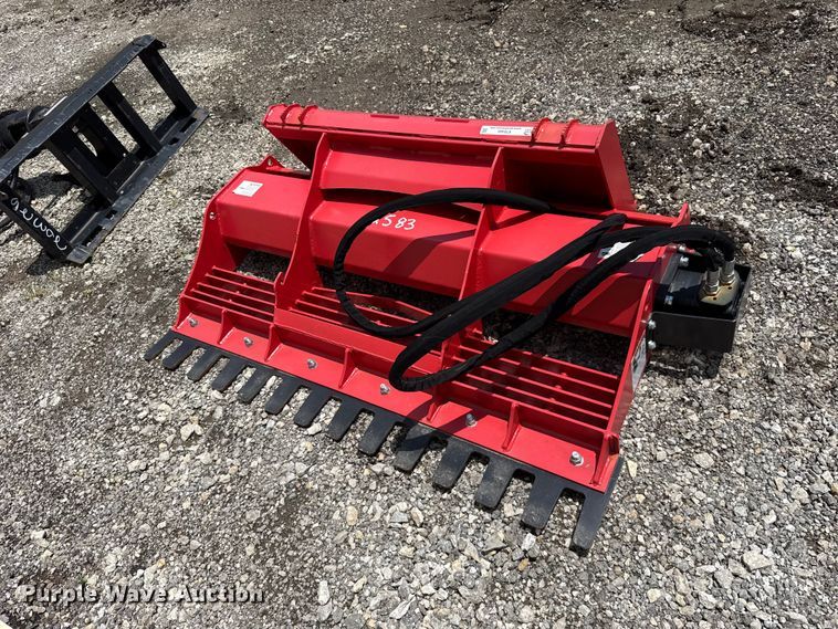 Raytree RMLL60 skid steer power rake - ET6440