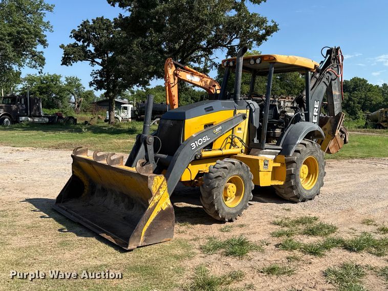 2018 John Deere 310SL backhoe - ET6453