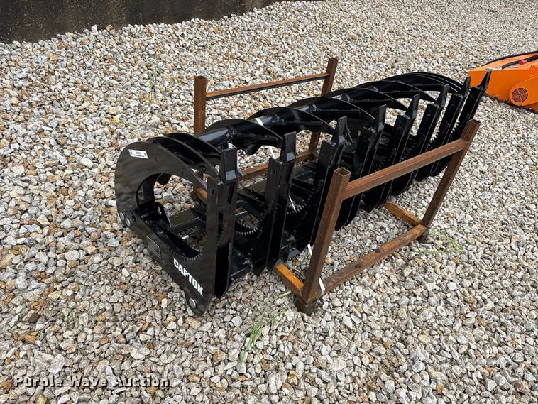 2026 Captok skid steer grapple bucket - EX2002