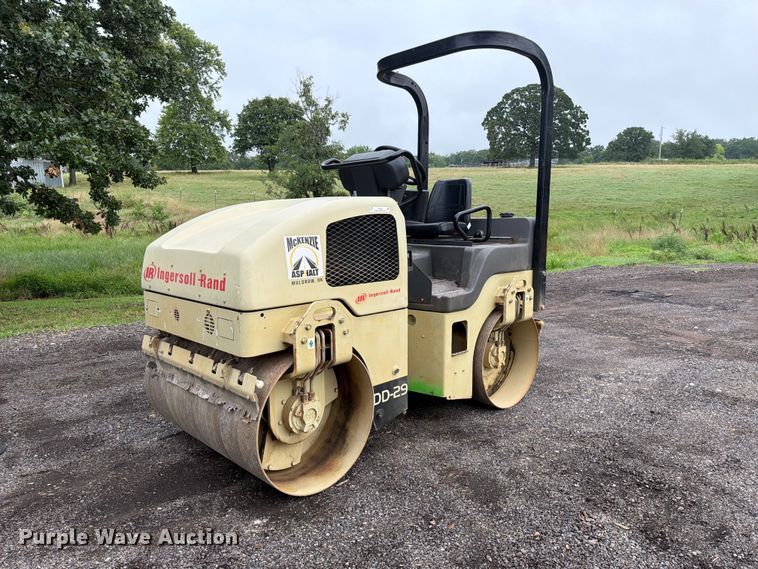 Ingersoll Rand DD-29 double drum vibratory roller - EX2505