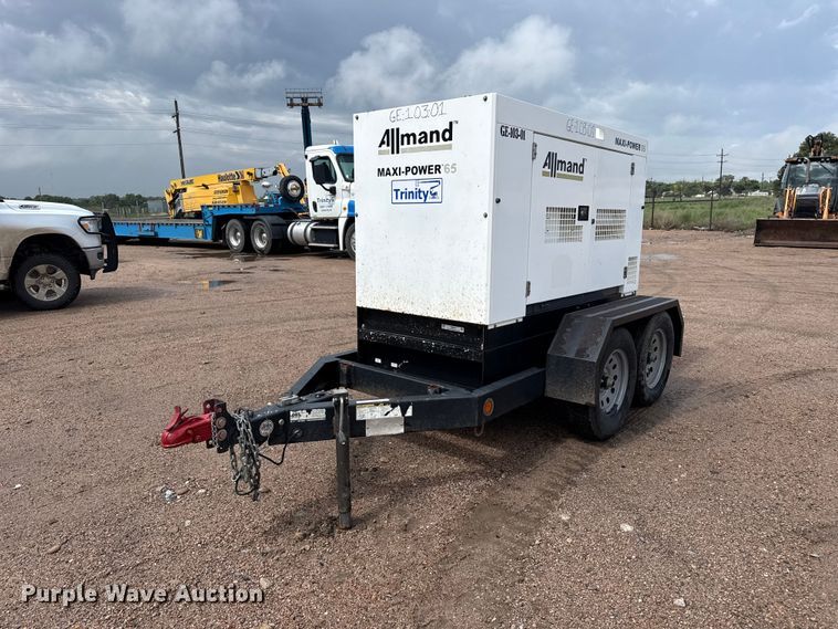 2017 Allmand Maxi-Power 65 generator - FB6842