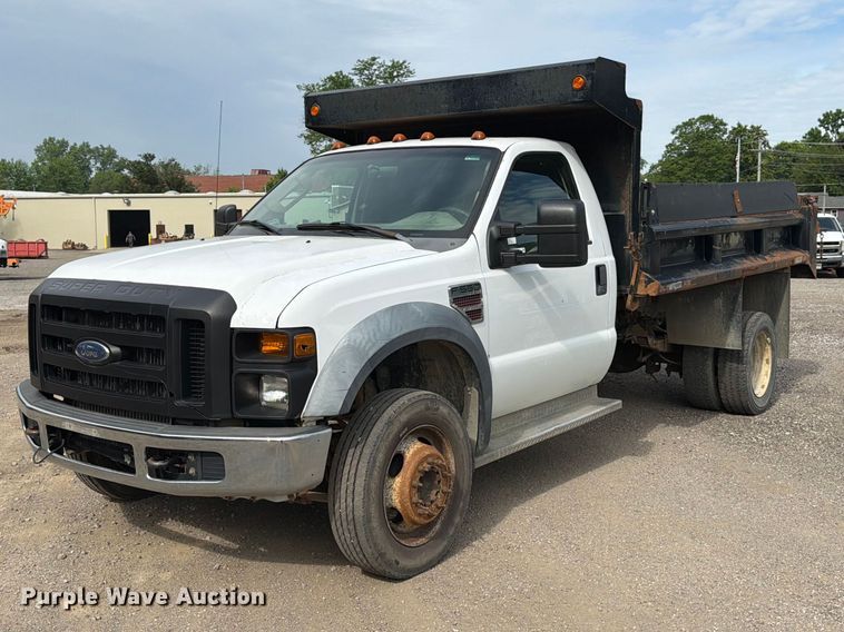2008 Ford F550 Super Duty dump truck - FB8179
