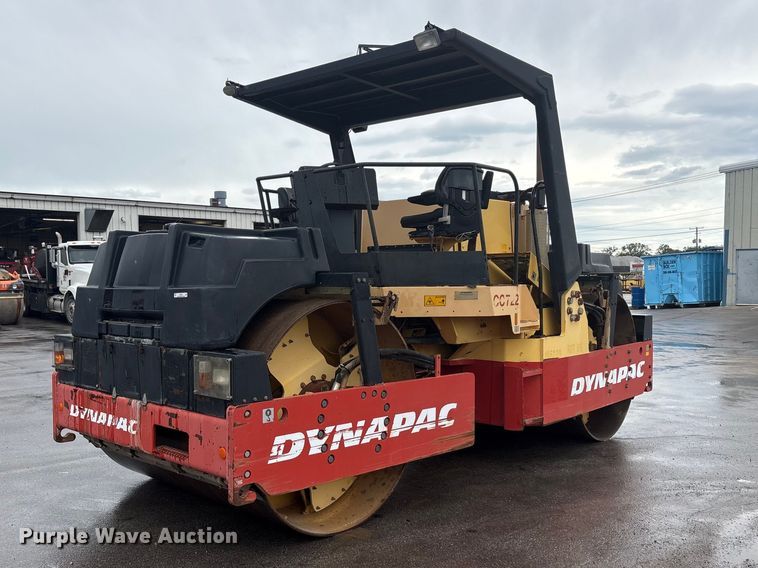2005 Dynapac CC722 double drum vibratory roller - FC2407