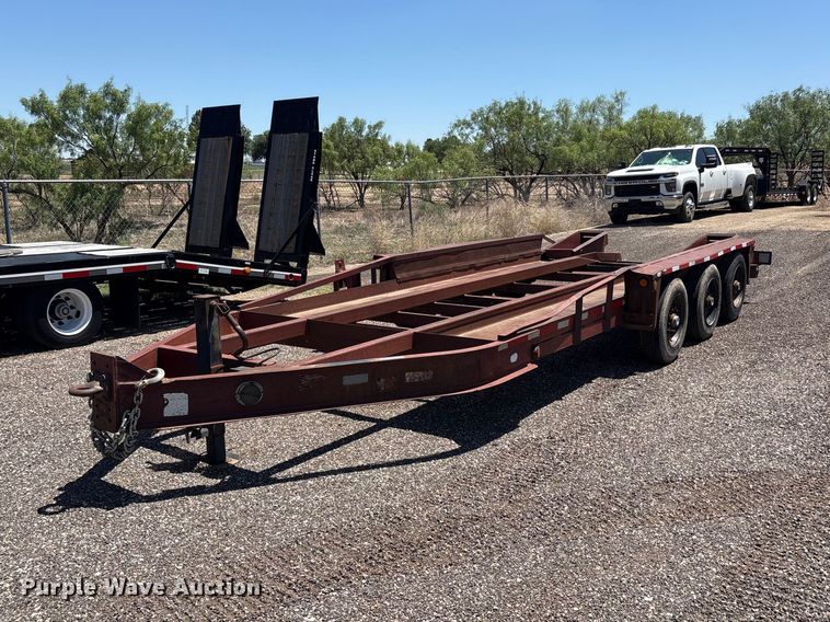 2004 Belshe equipment trailer - FC2459