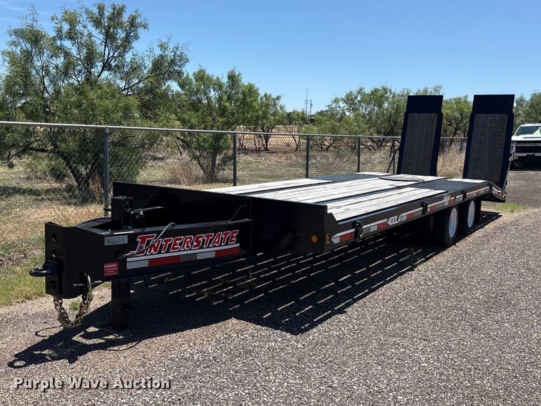 2024 Interstate Trailers inc Flatbed 40DLA equipment trailer - FC2460