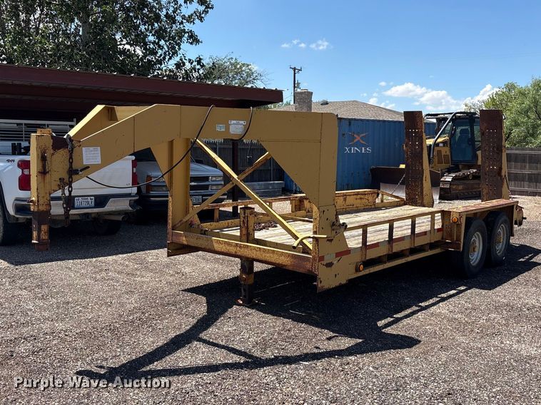 2001 Belshe Industries WB-12 equipment trailer - FC2461