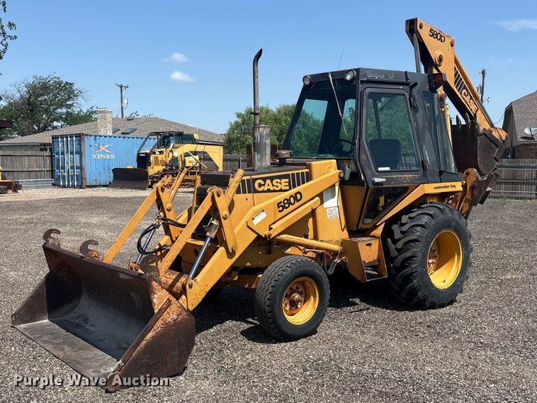 1981 Case 580 Super D backhoe - FC2479