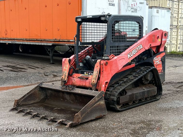 2014 Kubota SVL 75-2 tracked skid steer loader - FC2828