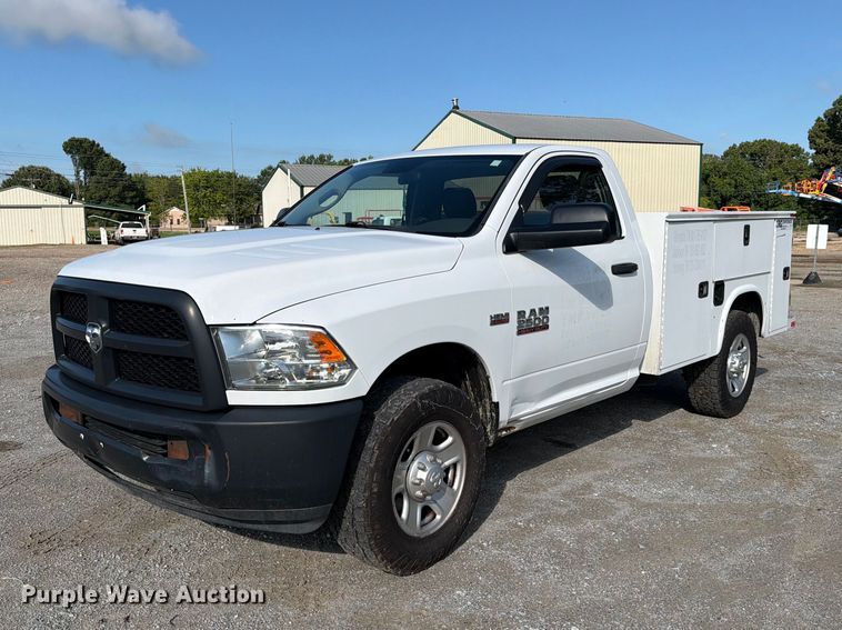 2017 RAM 2500 utility bed pickup truck - FC3205