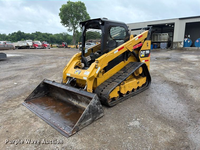 2017 Caterpillar 299D2 tracked skid steer loader - FI0238
