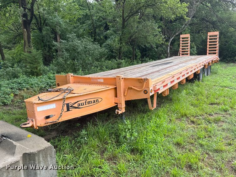 2014 Kaufman HPP Deluxe equipment trailer - NJ9167