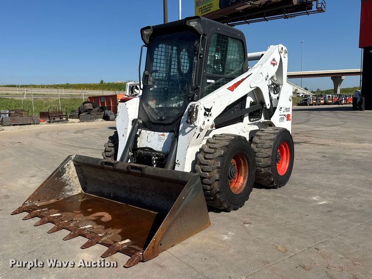 2018 Bobcat S650 tracked skid steer loader - NJ9245