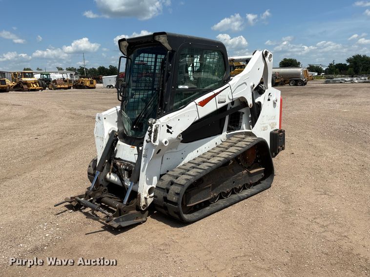 2019 Bobcat T595 tracked skid steer loader - NM9808