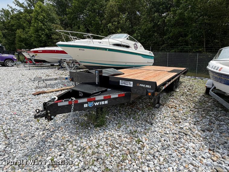 2026 Bwise Manufacturing THD22-15 equipment trailer - YA3845