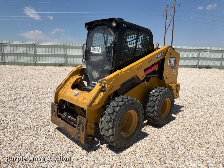 2022 Caterpillar 246D3 skid steer loader - YA3928