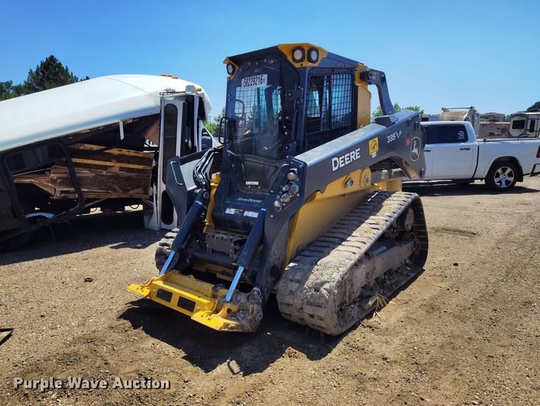 2024 John Deere 335 P-Tier tracked skid steer loader - YA4046