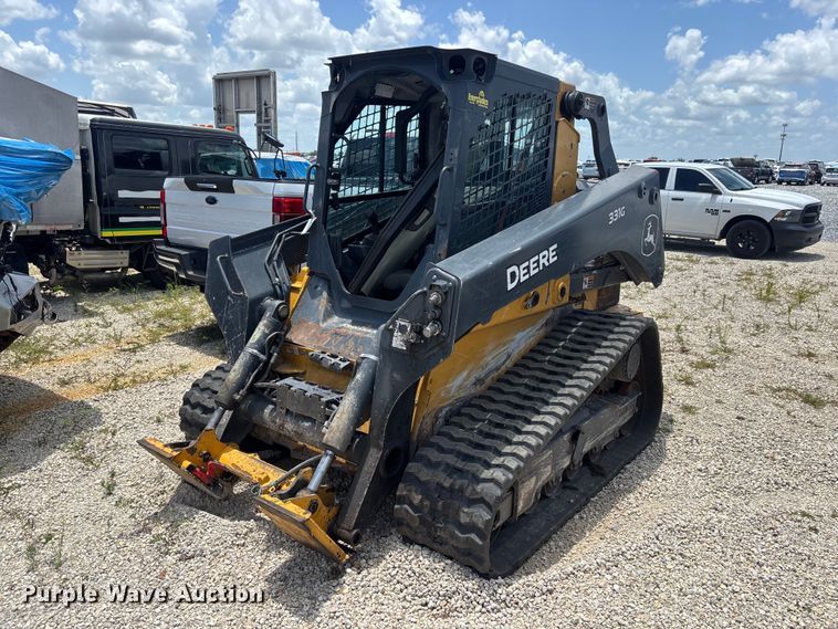 2024 John Deere 331G tracked skid steer loader - YA4123