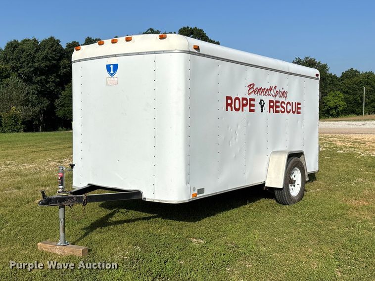 1996 Interstate Manufacturing Inc. enclosed cargo trailer - EO4372