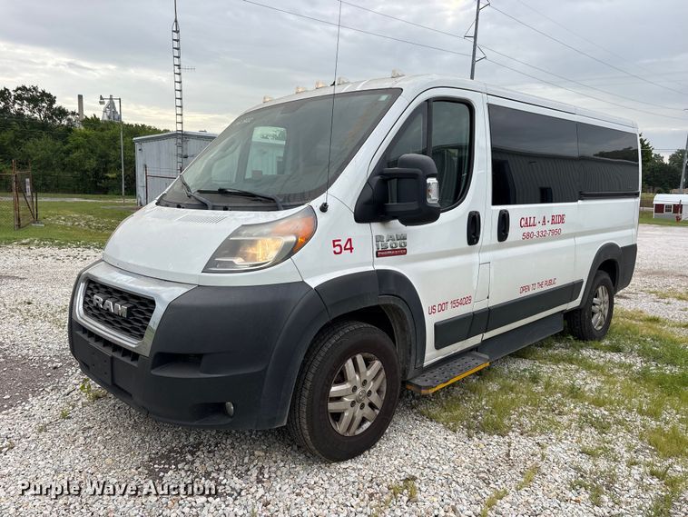 2019 RAM Promaster 1500 handicap accessible van - ET0311