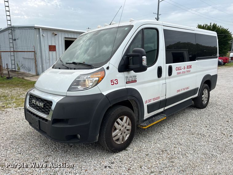 2019 RAM Promaster 1500 handicap accessible van - ET0312