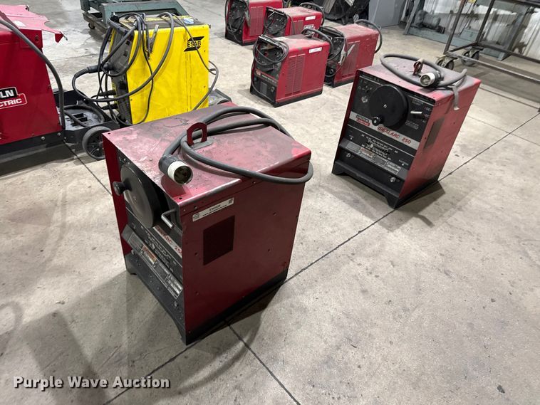 (2) Lincoln IdealArc 250 welders - EW4028