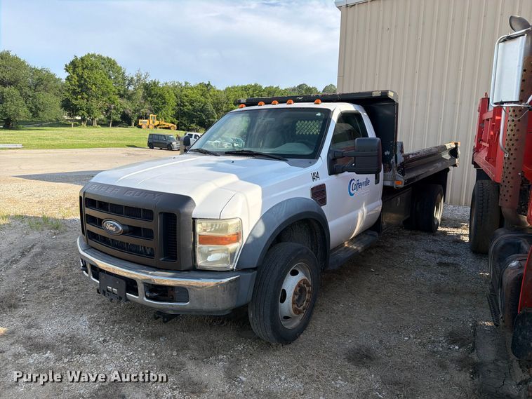 2008 Ford F550 Super Duty dump truck - EX2020