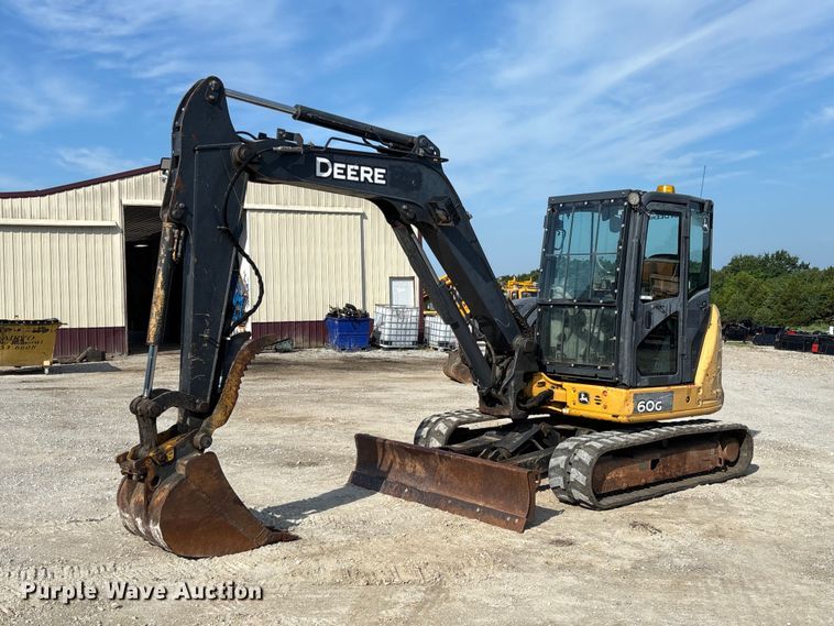 2014 John Deere 60G mini excavator - FC1815