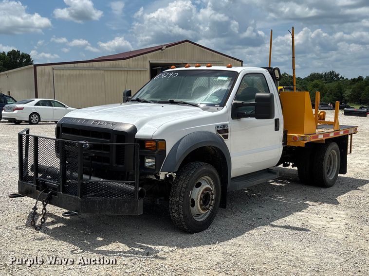 2008 Ford F450 Super Duty  flatbed truck - FC1819