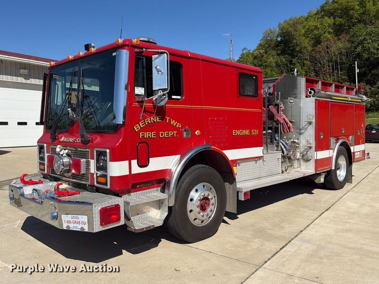 1992 Mack MR688P pumper fire truck - FC3092