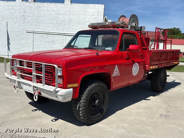 1985 Chevrolet Military Truck brush fire truck - FC4644