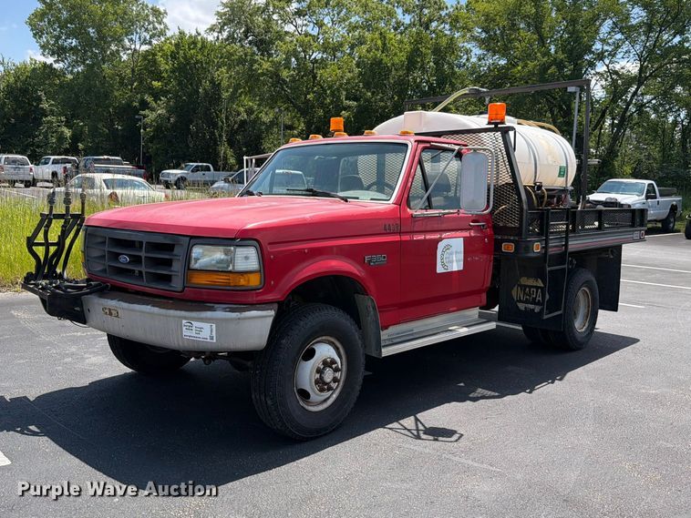 1994 Ford F350 XL flatbed pickup truck - FH6276