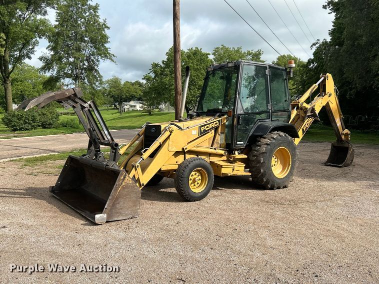 Ford Tractor Loader Backhoe For Sale | Purple Wave Auction