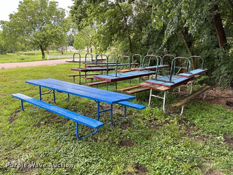 (7) picnic tables - NM9822