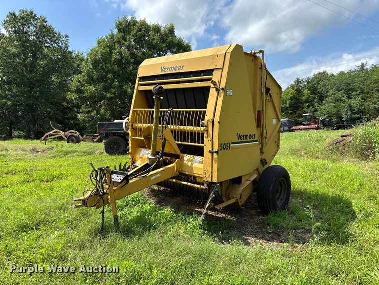 1988 Vermeer 505I round baler - EO4366