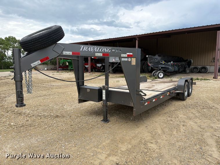2021 TravAlong tilt deck equipment trailer - NA9461