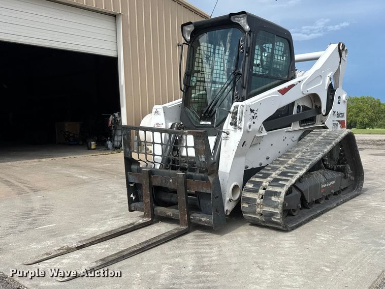 2021 Bobcat T870 tracked skid steer loader - NA9466