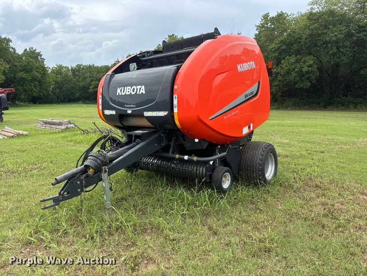 2019 Kubota BV4180 round baler - NJ9212