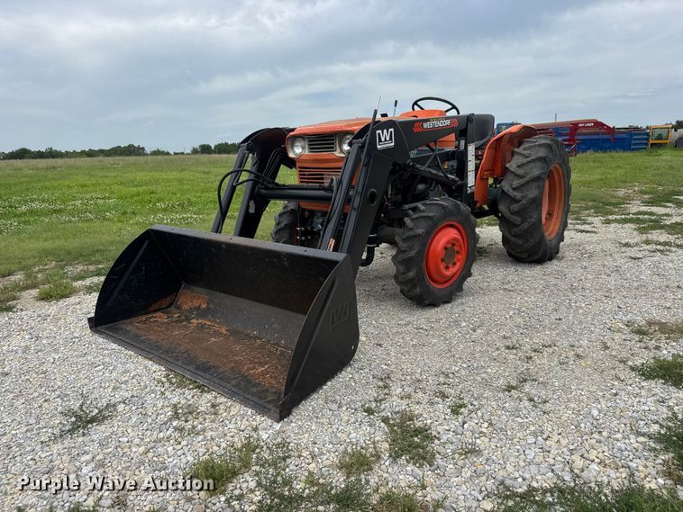 Kubota L295DT MFWD tractor - NJ9217