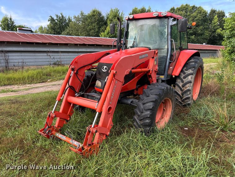 2010 Kubota M110X MFWD tractor - YA4142